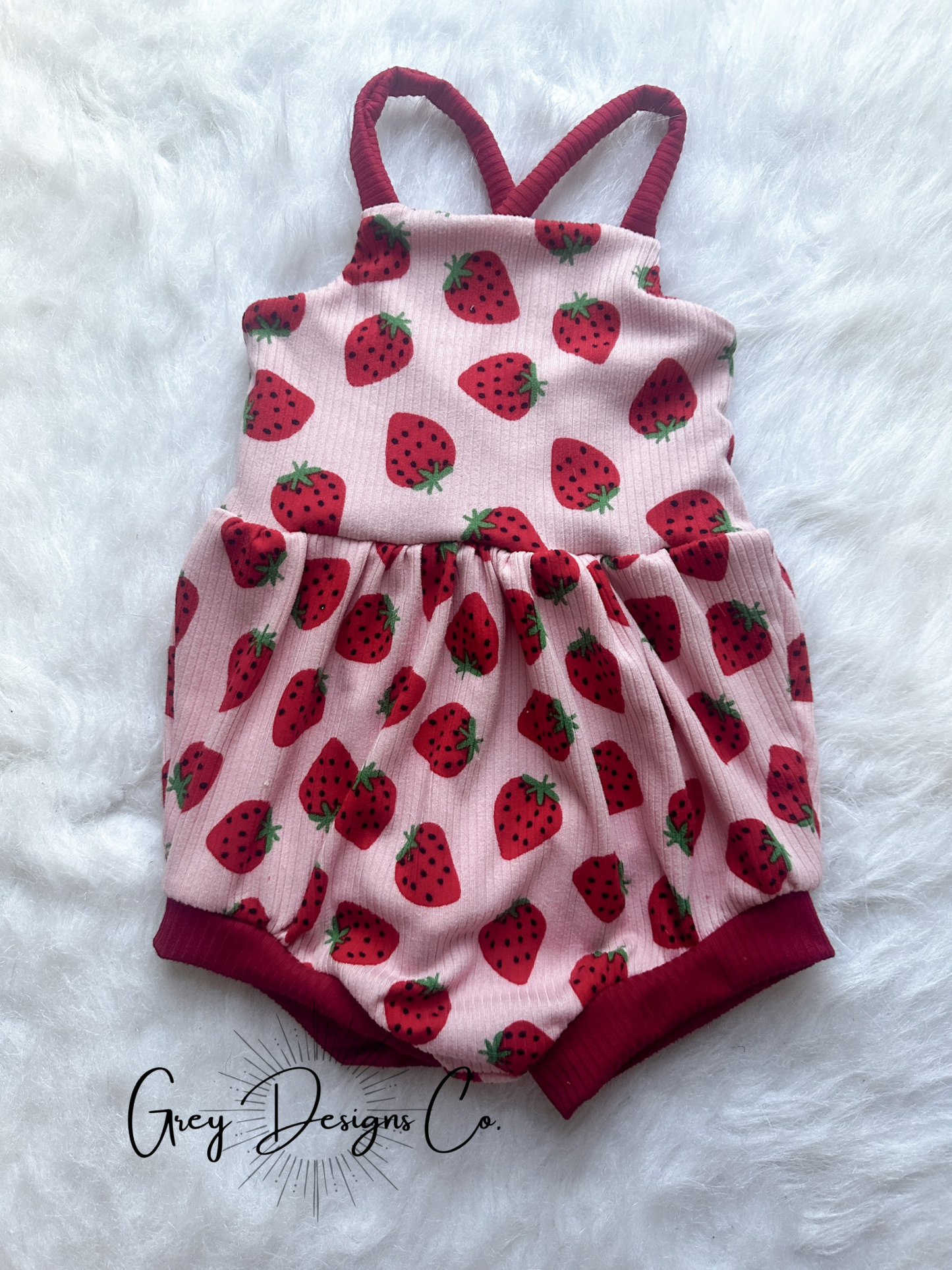 Custom Snapdragon bubble romper